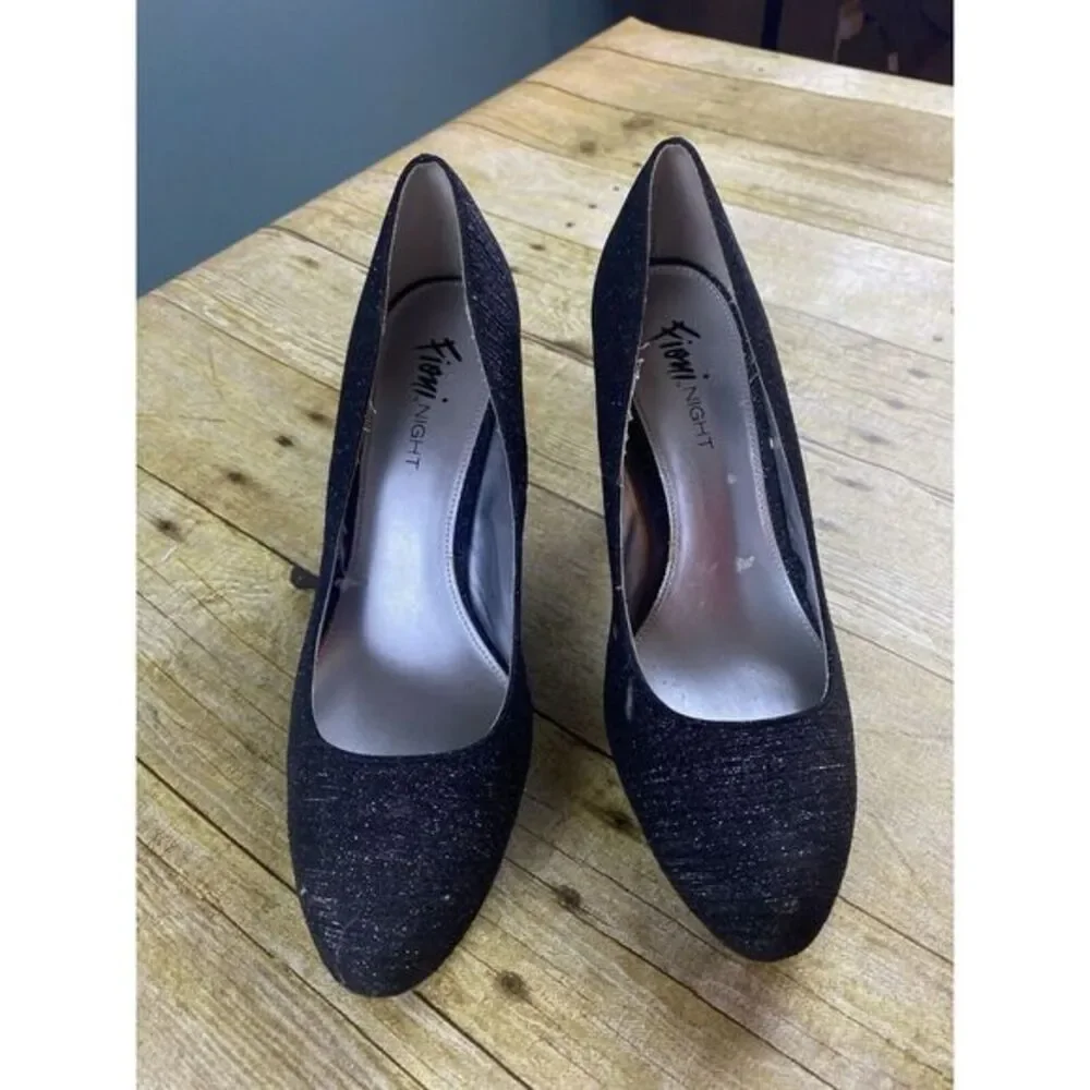 Fioni Night Sparkle Platform Pump 4